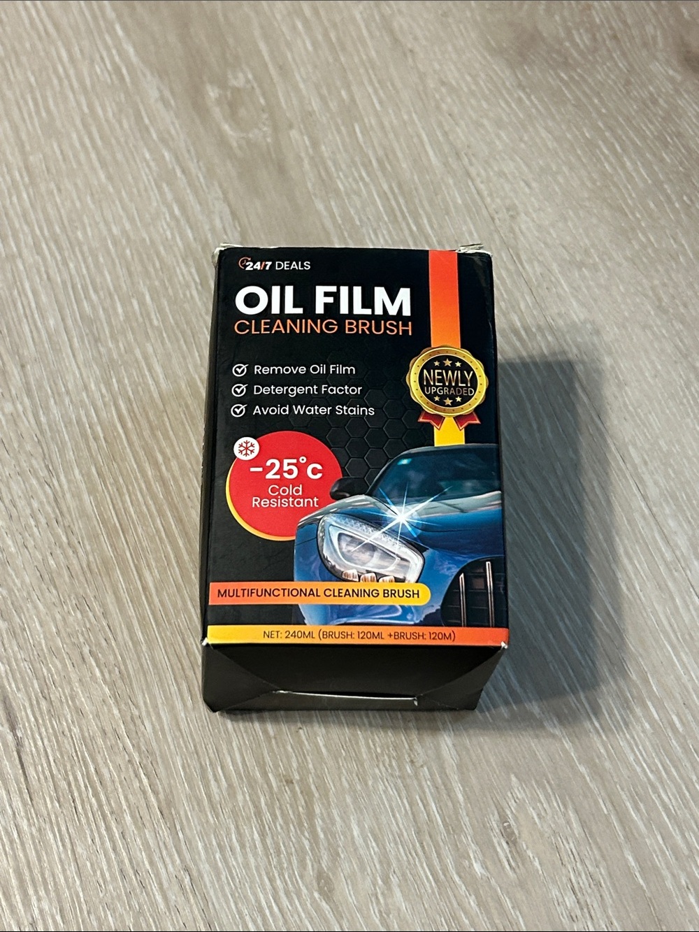 Oil Film Cleaning Brush Cleaner - Pack of 2- New In Box